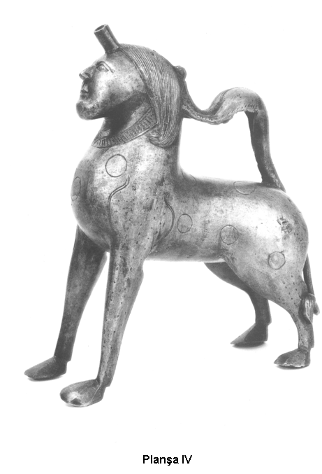 Planşa IV: Aquamanila din bronz din Boarta.